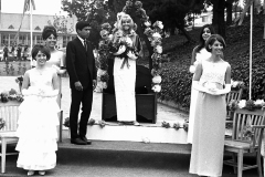 1965 - John Marshall High School Homecoming Court with Queen Pam Guenther