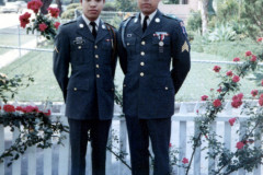 1968 - Peter Aguilar in uniform.